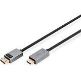 DIGITUS DisplayPort Adapterkabel DP - HDMI A 1.8m 4K Alu