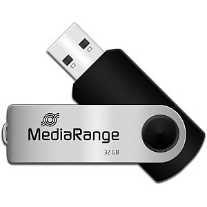 STICK 32GB MEDIARANGE MR911 black - silver
