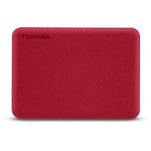 Toshiba Storage Canvio Advance 1 TB. Externe Festplatte (rot. Micro-USB-B 3.2 Gen 1 (5 Gbit/s))