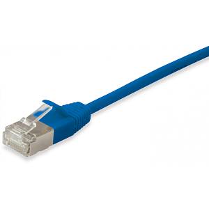 Equip Patchkabel Cat6A F/FTP 2xRJ45 2.00m blue Slim LSZH Polybeutel