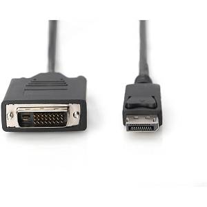 DIGITUS DisplayportKabel DPort -> DVI(24+1) St/St 8K 1m