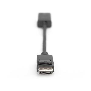 DIGITUS DisplayPort Adapter DPort -> HDMI St/Bu 0.2m aktiv