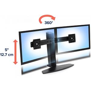 Ergotron Neo-Flex® Lift Stand für zwei Monitore