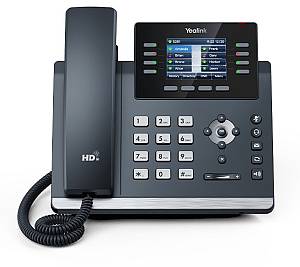 Yealink IP Phone Desktop PoE 2.8 Gigabit, USB, Expansion & Color Screen T44U