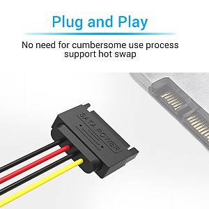 Vention IT Cable SATA 15P Power Extension 0.3m KDABY
