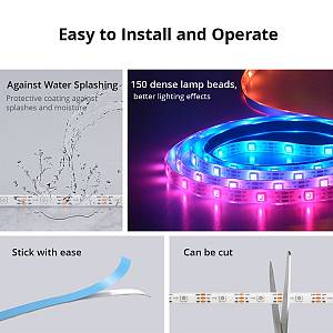 Sonoff Smart LED Light Strip RGBIC Outdoor IP54 Wi-Fi/BT L3-5M-P