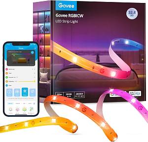 Govee RGBIC Basic Wi-Fi + Bluetooth LED Strip 10m H618C