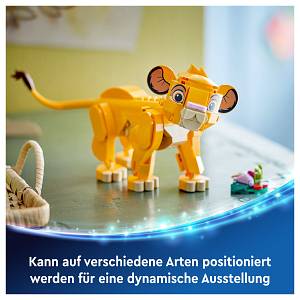 LEGO Disney Classic Simba. das Löwenjunge des Königs 43243