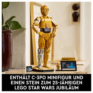 LEGO Star Wars C-3PO - ein baubarer Droide 75398