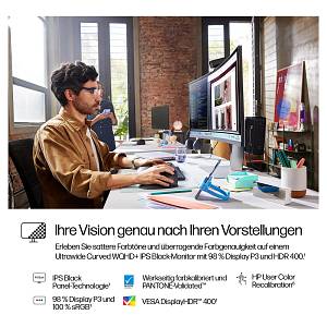 HP 738pu 95.25cm 37.5Zoll WUHD 400nits HDMI DP Display (EU)