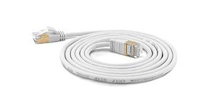 Wantec Patchkabel SSTP CAT7 Ste. CAT6a d=4mm    1,00m weiß