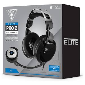 Turtle Beach Set Elite Pro 2 + Super Amp Set. black