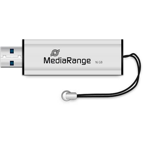 STICK 16GB USB 3.2 MEDIARANGE MR915 USB Type-A / Micro-USB Dia - black - silver