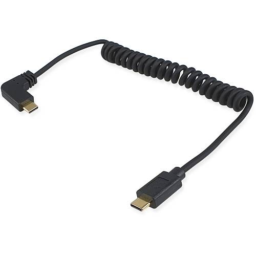 Equip Kabel USB-C 2.0 -> C wink. St/St 1.00m 3A 480Mbps sw