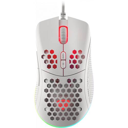 Genesis Gaming Maus KRYPTON 555 RGB kabelgeb. weiß