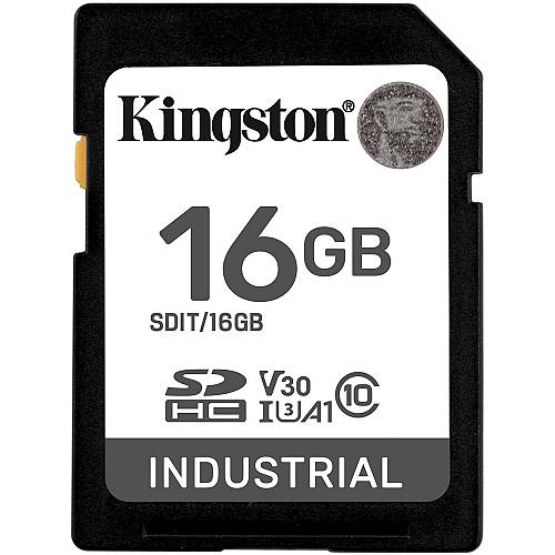 CARD Card 16GB Kingston HC Industrial -40C to 85C retail