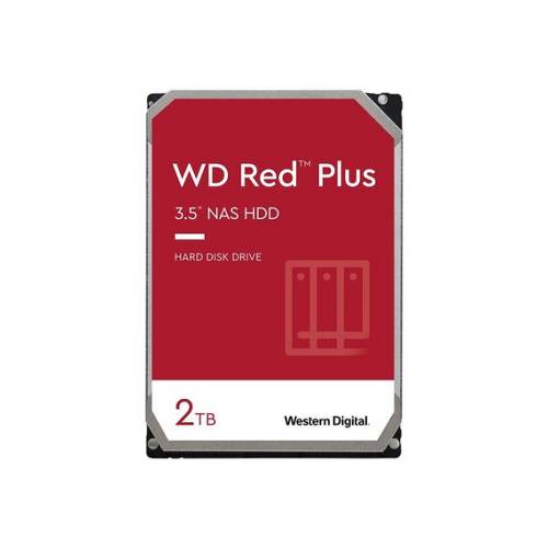 WD Red Plus   8.9cm (3.5)  2TB SATA3 5400   64MB WD20EFPX