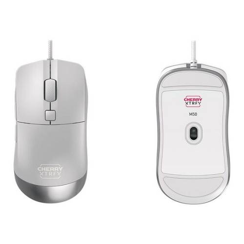 CHERRY XTRFY M50 White Wired Mouse