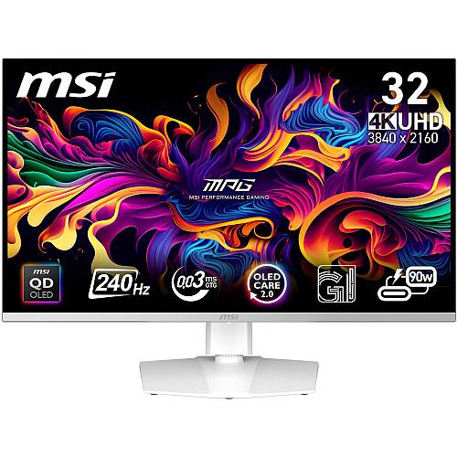 31.5(80cm)TFT MSI MPG 321URXWDE 240Hz 3840x2160 White