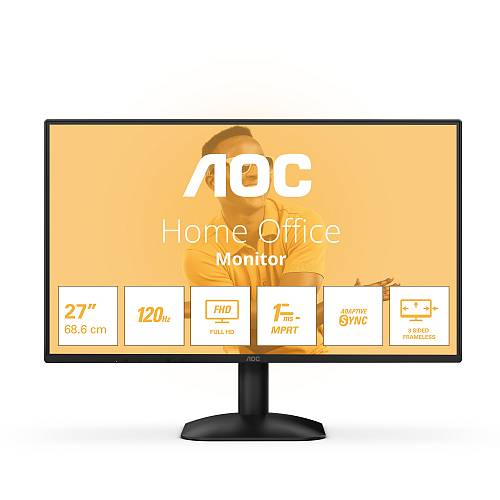 AOC 68.6cm (27) 27B31H 16:09 VGA+HDMI IPS black