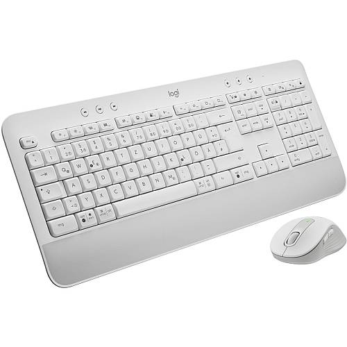 Logitech Desktop MK650 Signature BOLT [DE] white BT Mouse: Signature M650 for Busi. (400â€“4000 DPI)