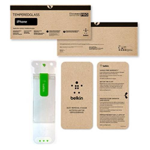 ScreenForce Pro TemperedGlass Privacy Anti-Microbial Screen Protection for iPhone 15 Plus/14 Pro Max TCP