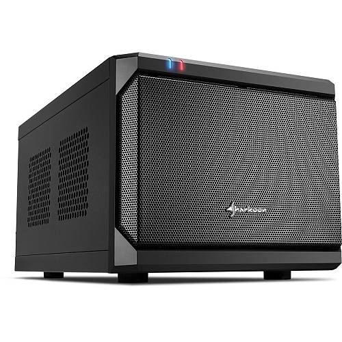 Sharkoon QB One black - Midi/Minitower ITX. Mini-ITX 3.5  - PC-/Server Netzteil Kühler - USB. USB 2.0. USB 3.0