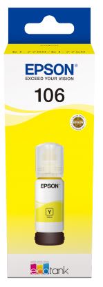Epson Ink Bottle Yellow 106, 1 X 140.0 Ml, 8K Pages, For Its L7160, L7180