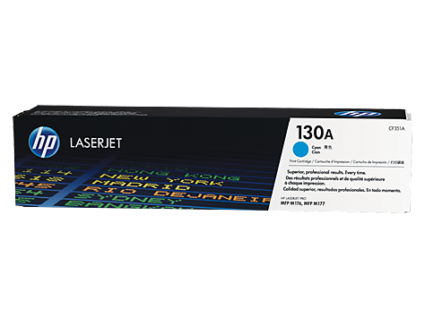 Hp Toner Cyan, Hp 130A, For Printers Color Laserjet Mfp M176 Series, Mfp M177 Series, - 1.000 Pages