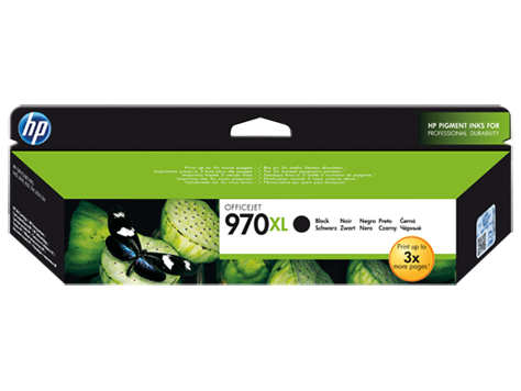 Hp Ink Cartridge Black High Yield, Hp 970XL, For Printers Officejet Pro X476DW, 451DW, 576DW, 551DW, - 9.200 Pages