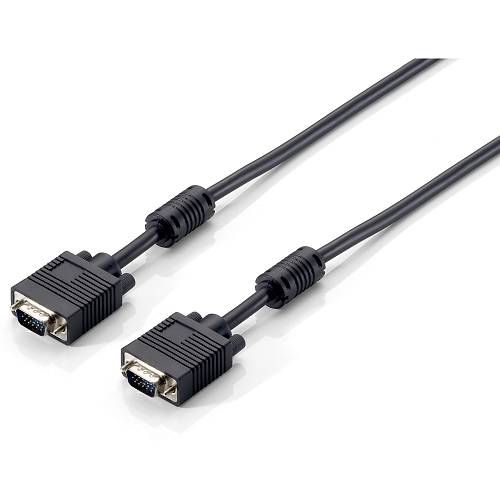 Equip VGA Cable HD15 St/St 20.00m 1024x 768/60Hz black Polybeutel