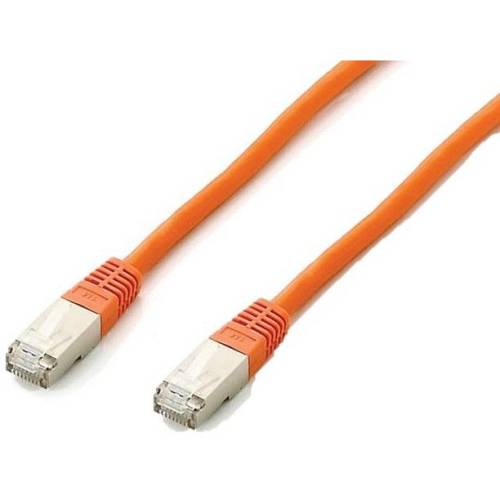 Equip Patchkabel Cat6A S/FTP 2xRJ45 15.00m orange Plat.LSZH Polybeutel