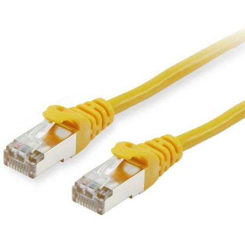 Equip Patchkabel Cat6A S/FTP 2xRJ45 2.00m yellow LSZH Polybeutel