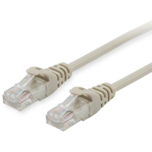 Equip PatchCable Cat6A U/UTP 2xRJ45 0.25m beige LSZH Polybeutel