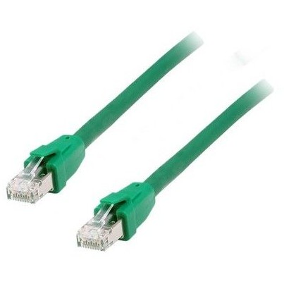 Equip Patchkabel Cat8.1 S/FTP 2xRJ45 2.00m green LSZH Polybeutel