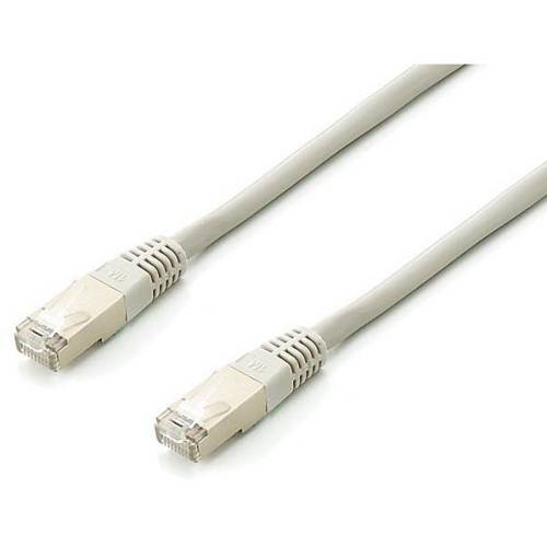Equip Patchkabel Cat6A 10x/set S/FTP 2xRJ45 2.00m gr Plat.