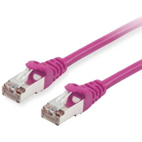 Equip PatchCable Cat6 S/FTP 2xRJ45 0.15m lila LSZH Polybeutel