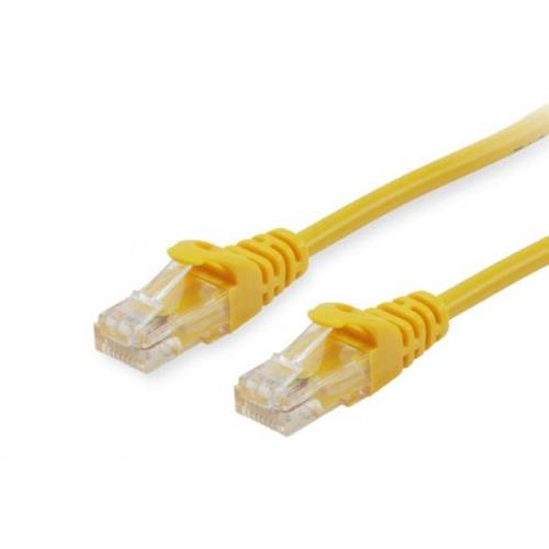 Equip PatchCable Cat6 U/UTP 2xRJ45 0.15m yellow Polybeutel