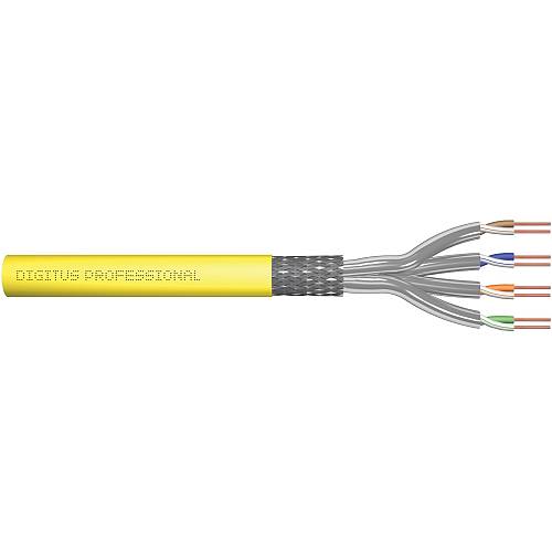 DIGITUS Cat.7A S/FTP. Verlegekabel. 500 m. simplex. Dca