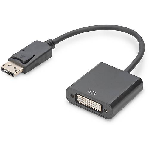 DIGITUS Aktiver DisplayPort Adapter / Konverter. DP auf DVI