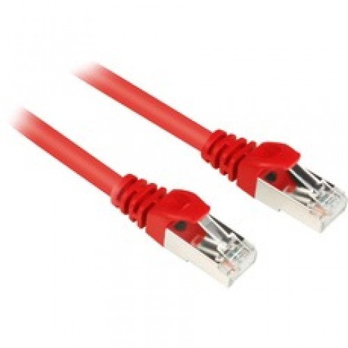 Sharkoon Kabel RJ45 CAT.6 SFTP 1.5m rot