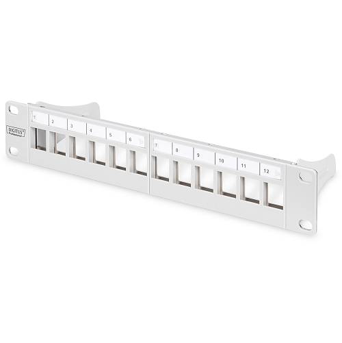 DIGITUS Patchpanel 12-Port Modular