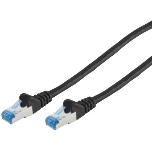 Patchkabel CAT6a RJ45 S/FTP PiMF 2m black