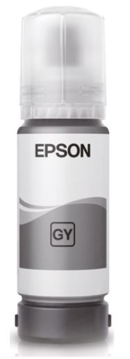Epson Ink Bottle Gray 115, 1 X 70 Ml, 6, 2K Pages, Dye, 2.300 Photos, For Its L8160, L8180