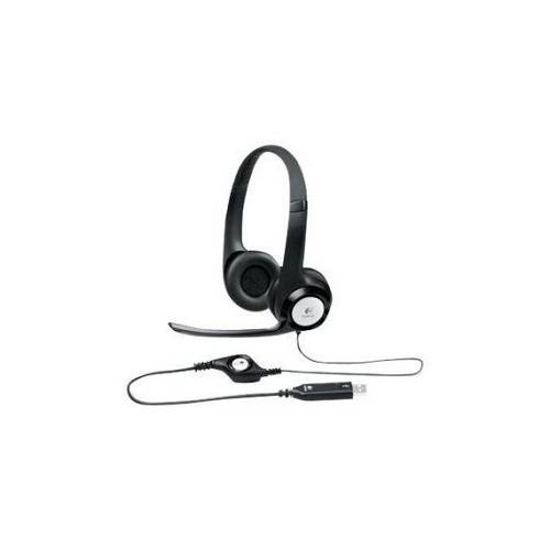 H390 headset, black, 20Hz-20kHz, 2.4m