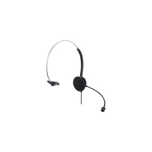 MANHATTAN USB Mono Headset Over-Ear USB-A-Stecker black