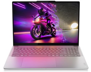 Lenovo Notebook Yoga Pro 9 16iah10 Aura Edition, Intel Ultra 9 285H, 2.9-5.4ghz/24mb, 16C, 64GB, 2TB, Nvidia Geforce Rtx 5070 8GB, 16 3.2k 3200x2000 Oled 1600NITS 120hz Touch, WIFI7 BT, Usb-a, USB4, Hdmi, Win 11 Home, 2YW, Luna Grey