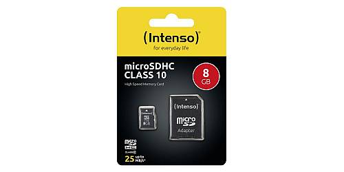 8GB Micro SD Card Class 10