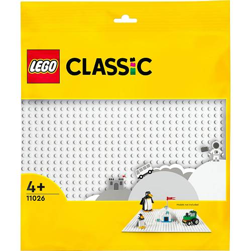 LEGO Classic Weiße Bauplatte 11026