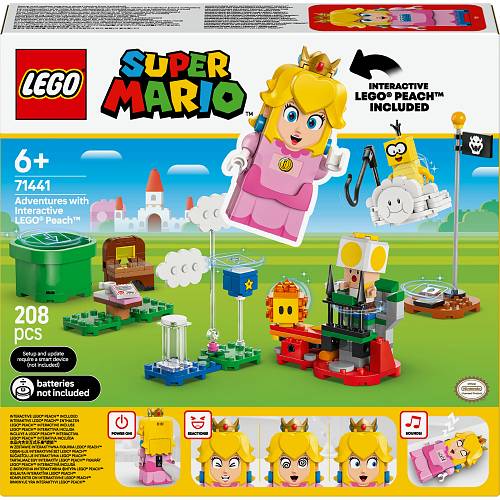 LEGO 71441 Super Mario Abenteuer mit der interaktiven LEGO Peach